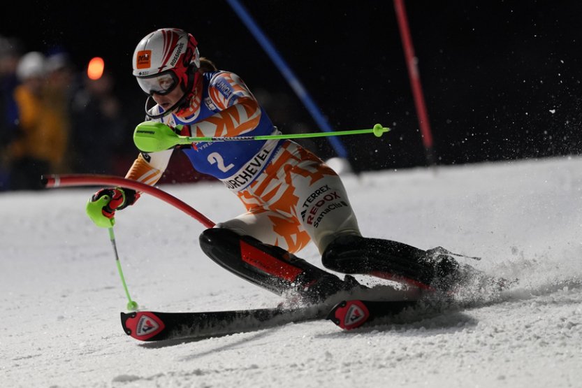 Noční slalom v Courchevelu vyhrála Vlhová, Dubovská bodovala na 24. pozici