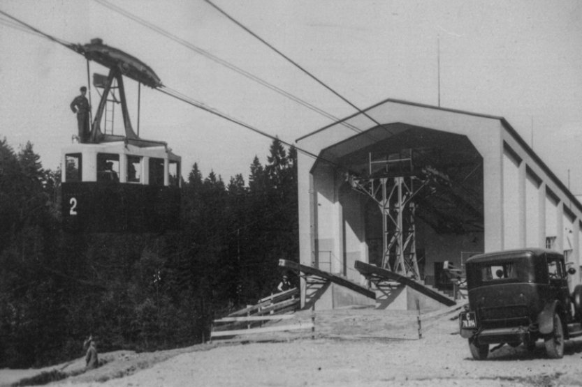 Tažné lano lanovky na Ještěd se přetrhlo už v roce 1944, zjistil badatel