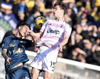 Juventus v italské lize zdolal Frosinone, v závěru rozhodl Vlahovič