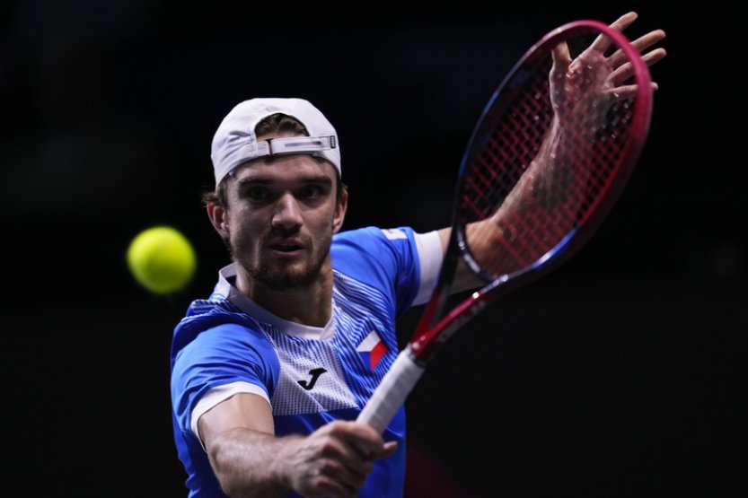 Tenista Macháč chce v příští sezoně hrát hlavní soutěž na všech grandslamech