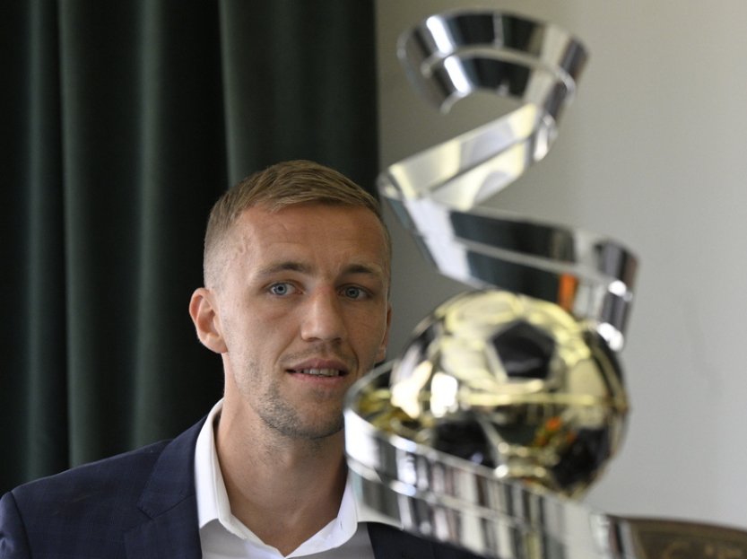 Tomáš Souček vyhrál podzimní část ankety Zlatý míč ČR