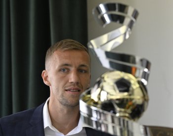 Tomáš Souček vyhrál podzimní část ankety Zlatý míč ČR