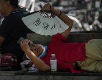 Média: V čínské Ujgurské oblasti dosáhla teplota zemského povrchu 80 stupňů