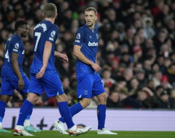 Souček gólem nasměroval fotbalisty West Hamu k vítězství na hřišti Arsenalu