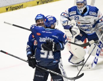 Jarůšek si splnil sen, zahrál si s Jágrem, z jeho nahrávky ukončil čekání na gól