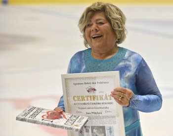 Cílem nejstarší české krasobruslařky Jany Přibylové jsou zimní hry v Bormiu