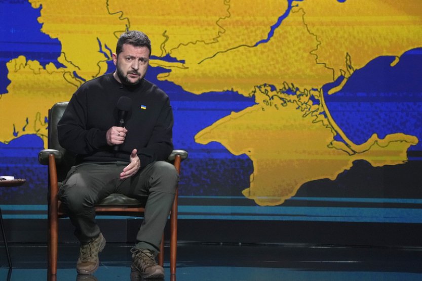 Rusko podle Zelenského v roce 2024 pocítí ukrajinský hněv, bude milion dronů